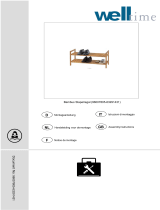WelltimeSchuhregal Bambus