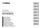 Yamaha CD-S303 Manuel utilisateur