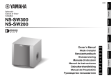 Yamaha NS-SW200 Le manuel du propriétaire