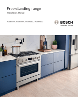 Bosch HGS8655UC Guide d'installation