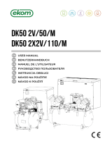 EKOM DK50 2x2V/110 Manuel utilisateur