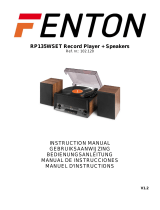 Fenton RP135WSET Le manuel du propriétaire