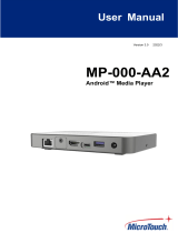 MicroTouchMP-000-AA2 Android Media Player