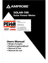 PEWA AM-SOL-K1 Manuel utilisateur