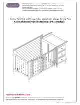 Sorelle Berkley Panel Crib and Changer Assembly Instructions