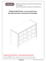 Sorelle Berkley Double Dresser Assembly Instructions