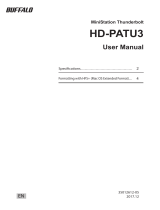 Buffalo HD-PA1.0TU3 Manuel utilisateur