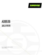 Shure AD651B Mode d'emploi